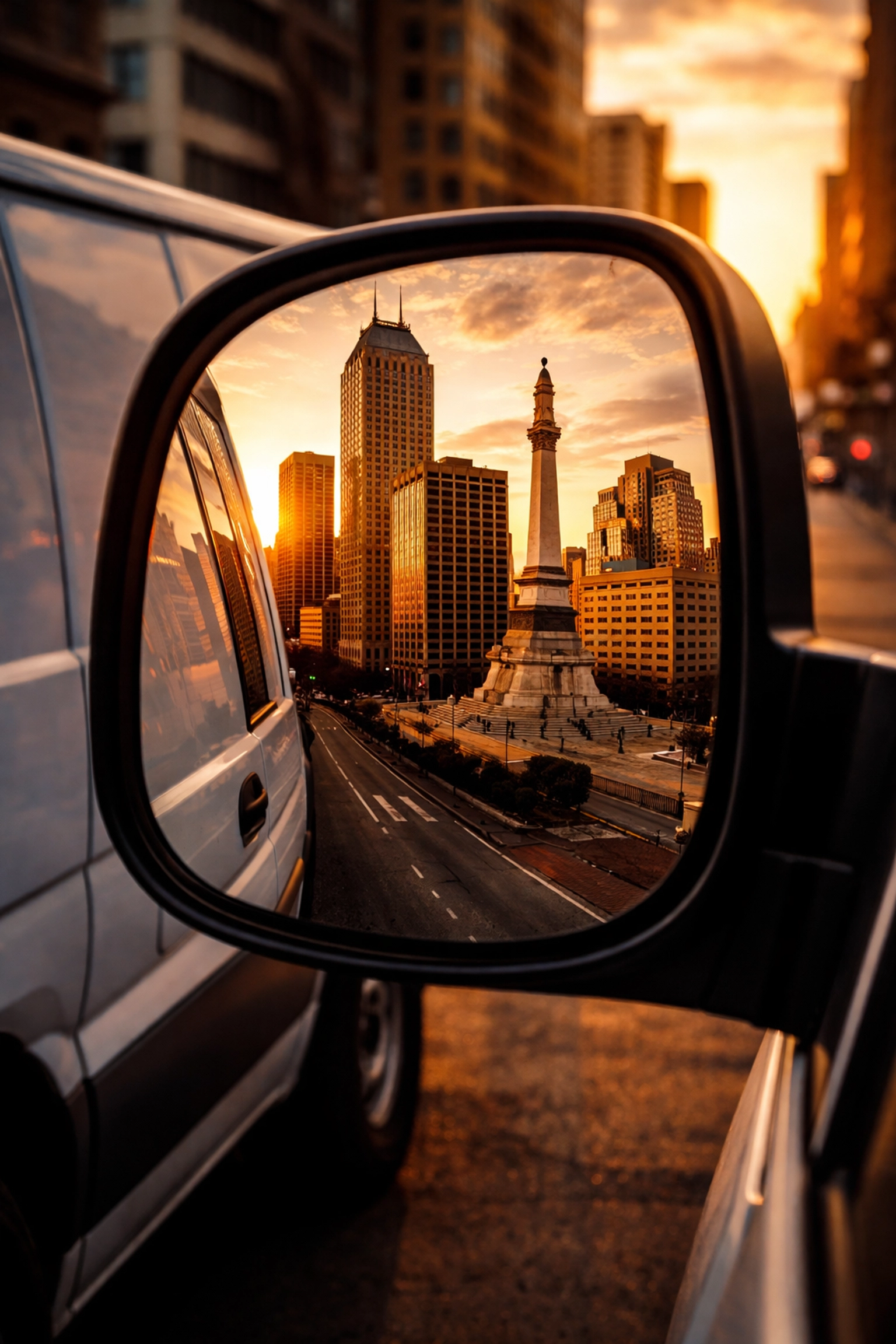 Indianapolis downtown skyline showcasing local locksmith service coverage area