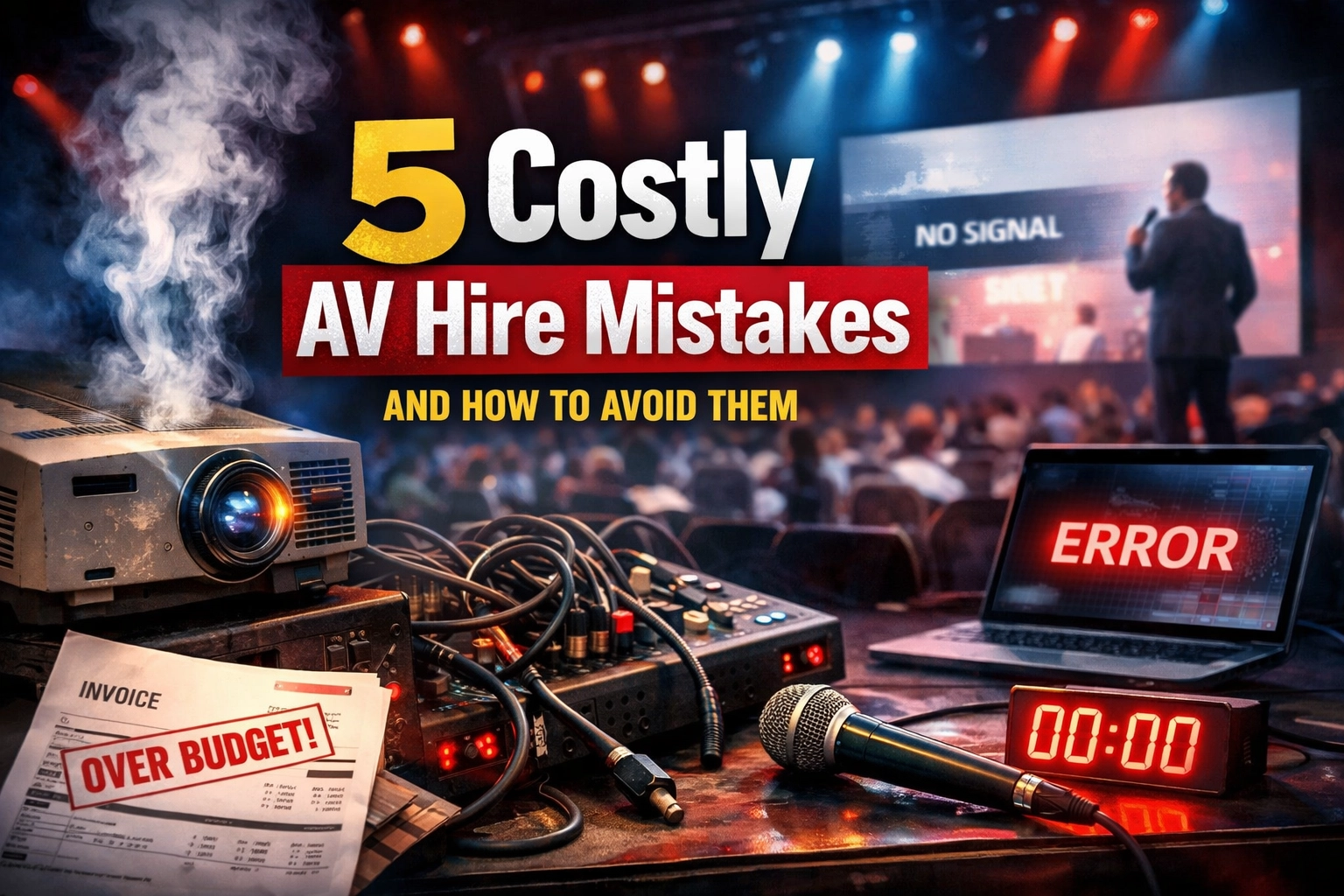 [HERO] 5 Costly AV Hire Mistakes and How to Avoid Them