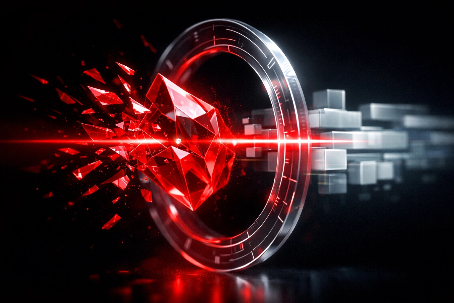 A scanner verifying digital data and removing false AI facts for accurate content publishing.