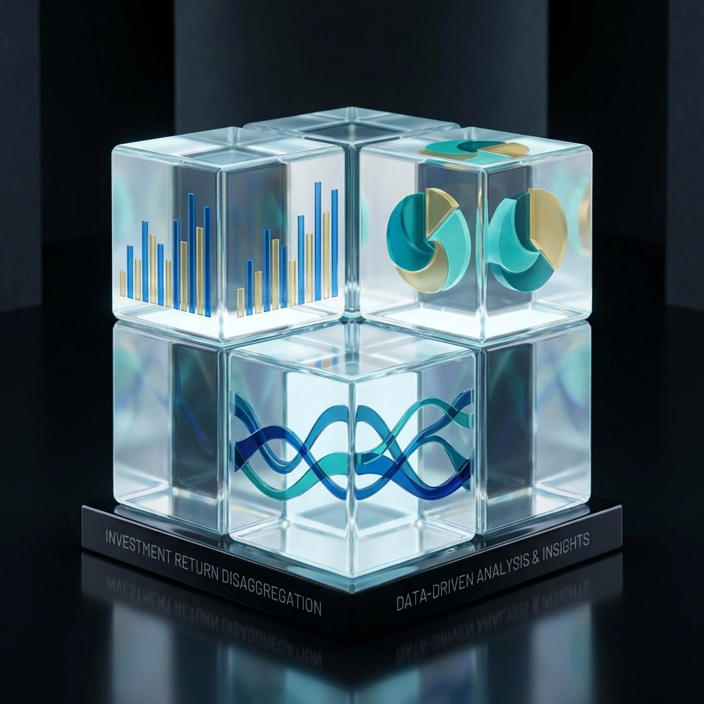 Visual representation of diversified investment returns analysis for private equity portfolios