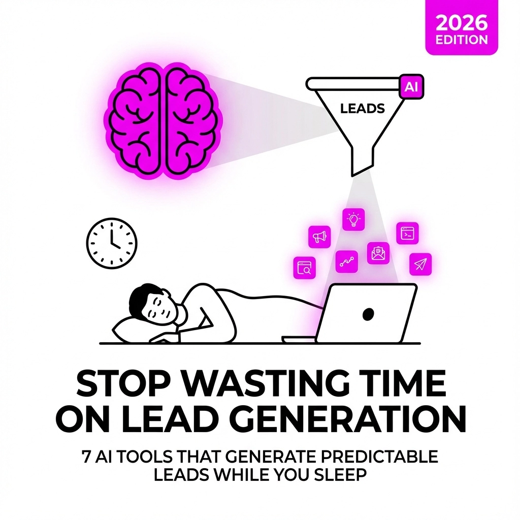Stop Wasting Time on Lead Generation: 7 AI Tools That Generate Predictable Leads While You Sleep (2026 Edition)