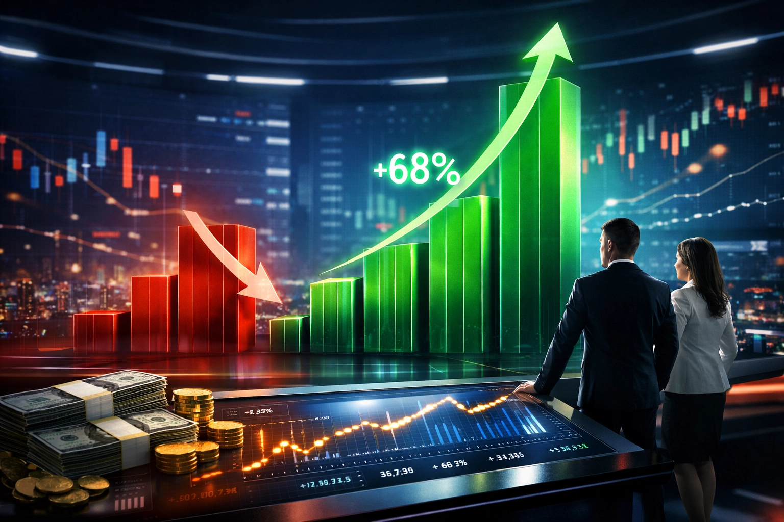 Businesswoman in Auto Repair Shop