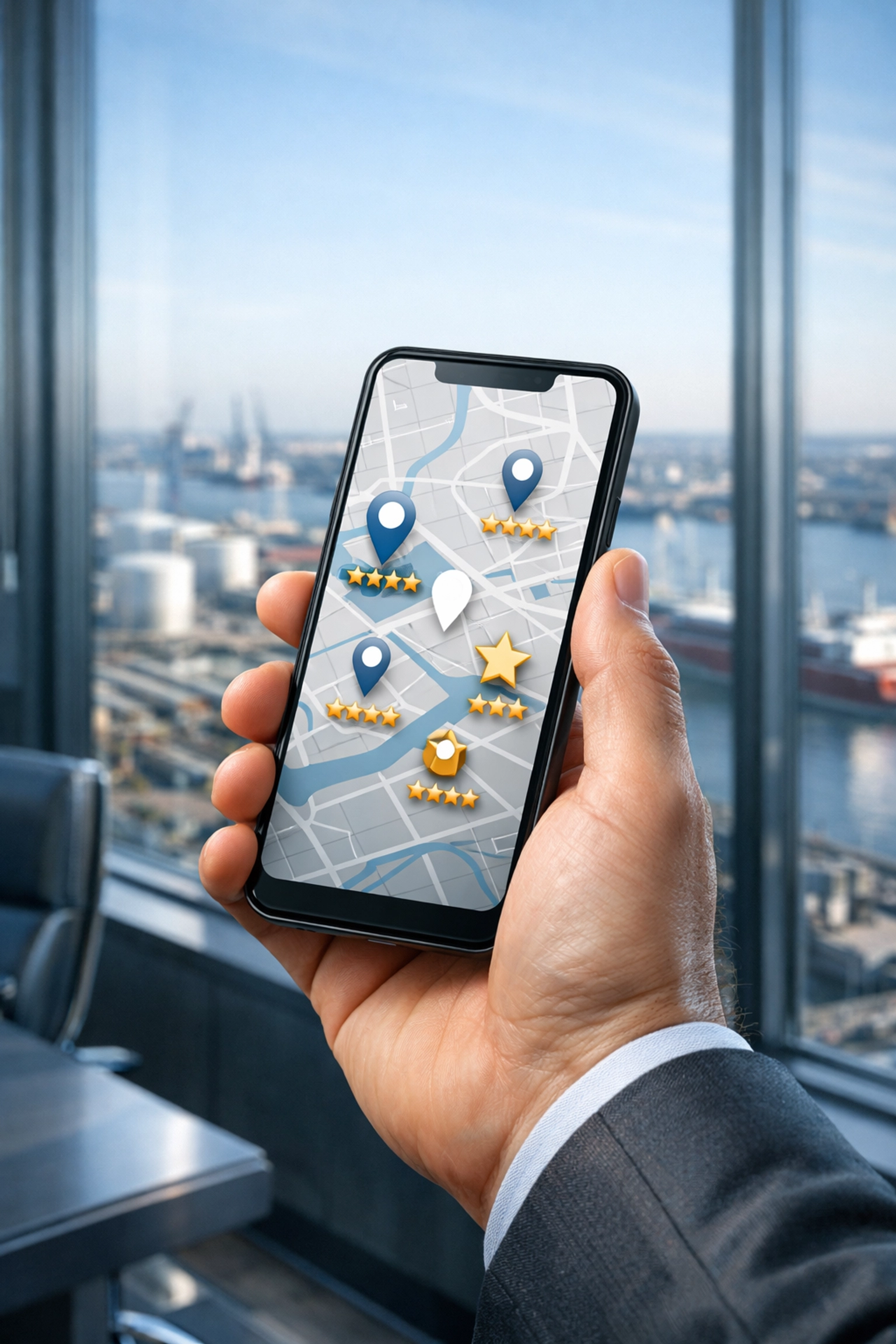 Optimisation de la fiche Google My Business et des avis clients pour RIDA TS en Algérie.