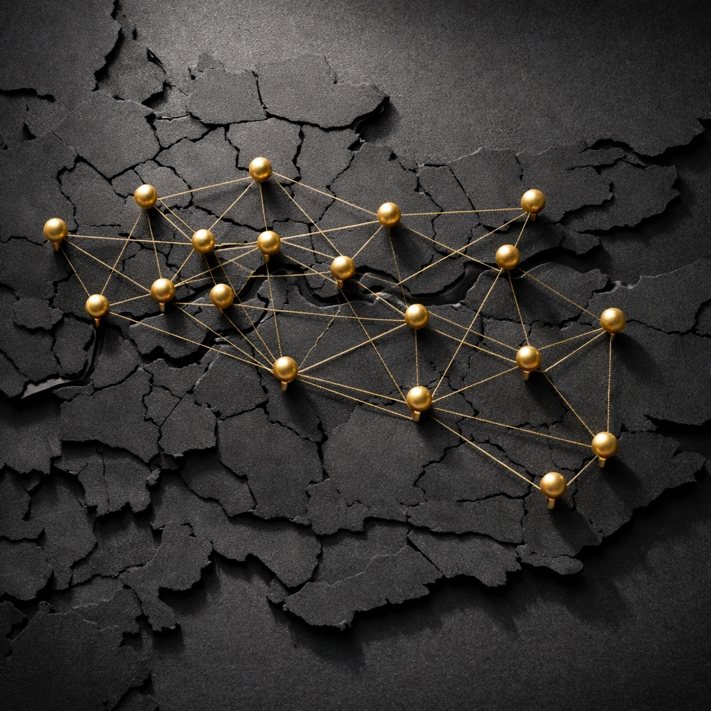 London and Kent territory map showing local inventory clerk coverage areas