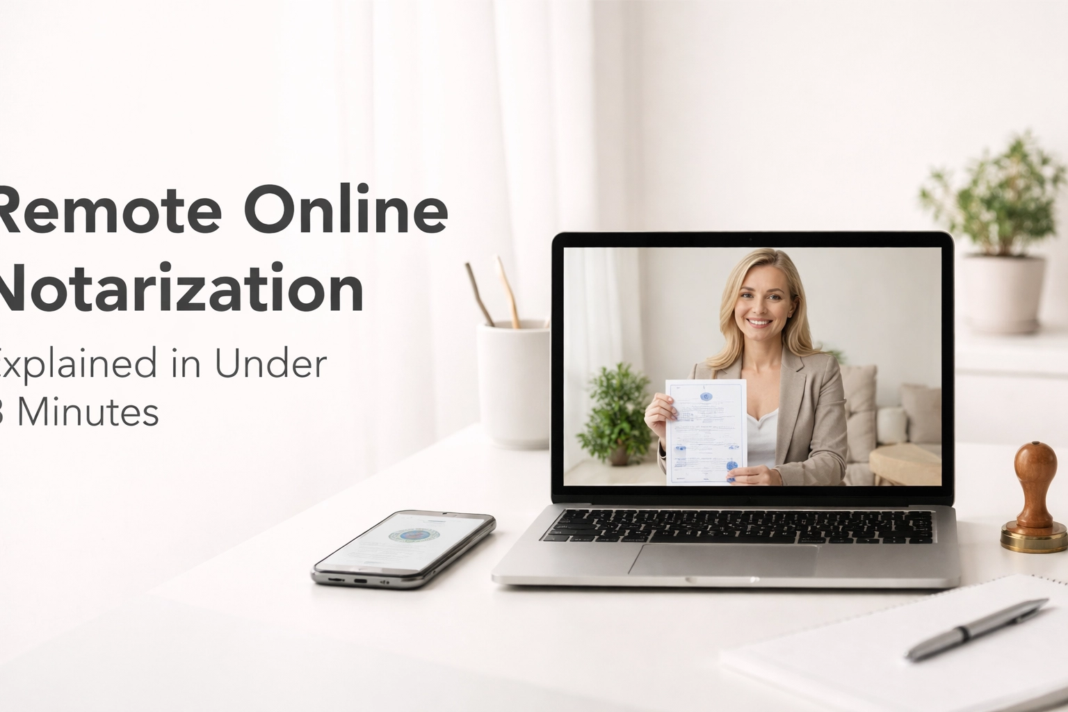 [HERO] Remote Online Notarization Explained in Under 3 Minutes