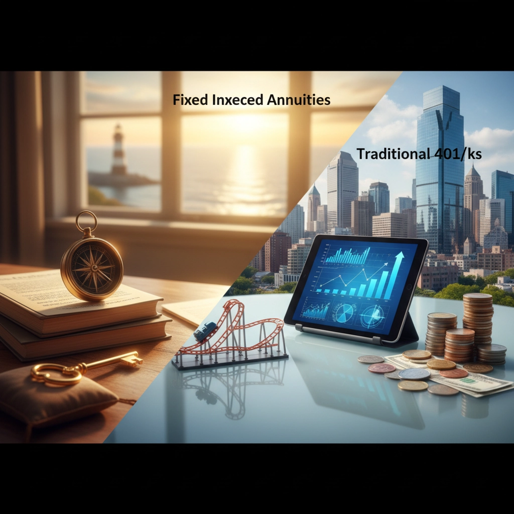 Fixed Indexed Annuities vs Traditional 401(k)s: Which Is Better for Your 2025 Retirement Goals?