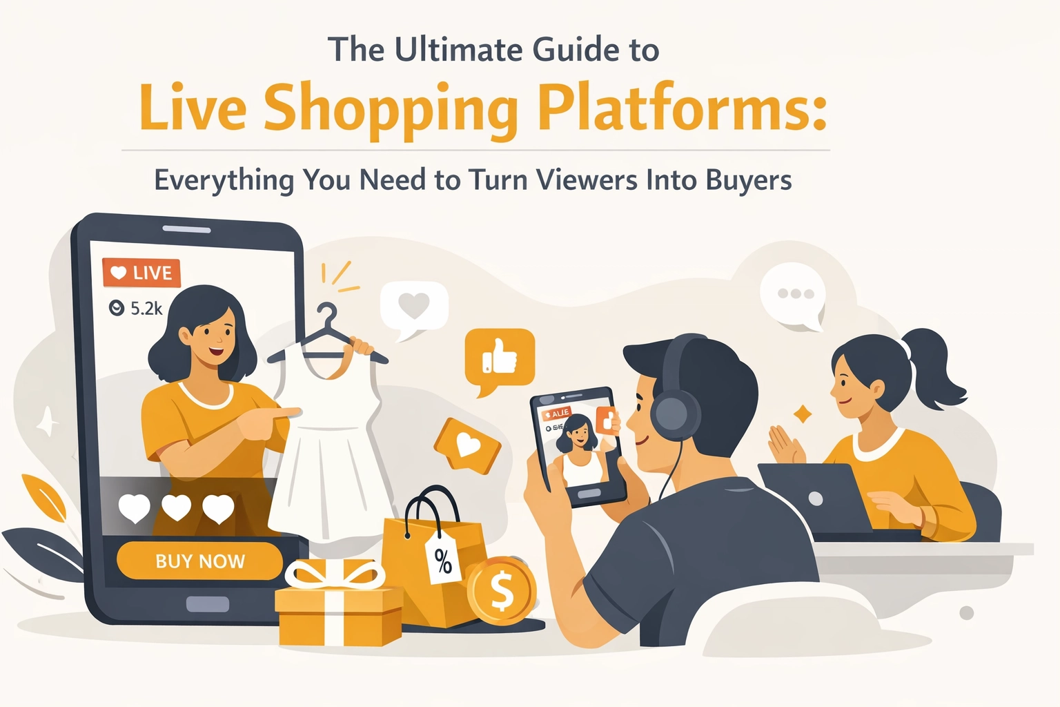 [HERO] The Ultimate Guide to Live Shopping Platforms: Everything You Need to Turn Viewers Into Buyers
