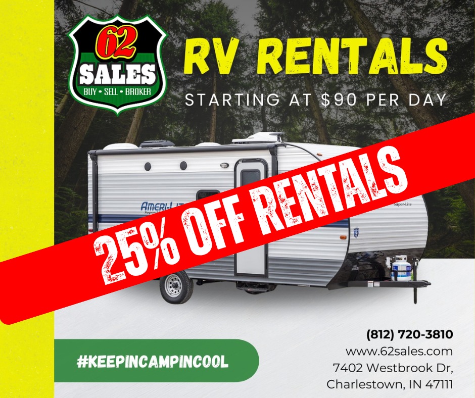 RV Rental Promotion from 62 Sales