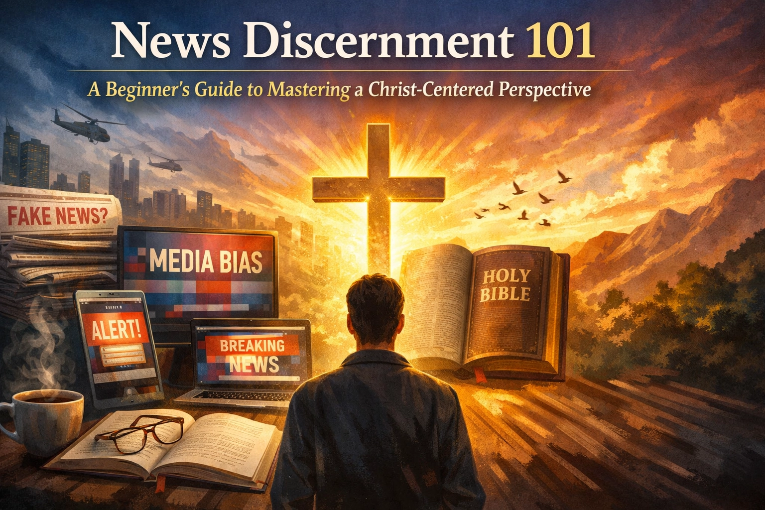 [HERO] News Discernment 101: A Beginner’s Guide to Mastering a Christ-Centered Perspective