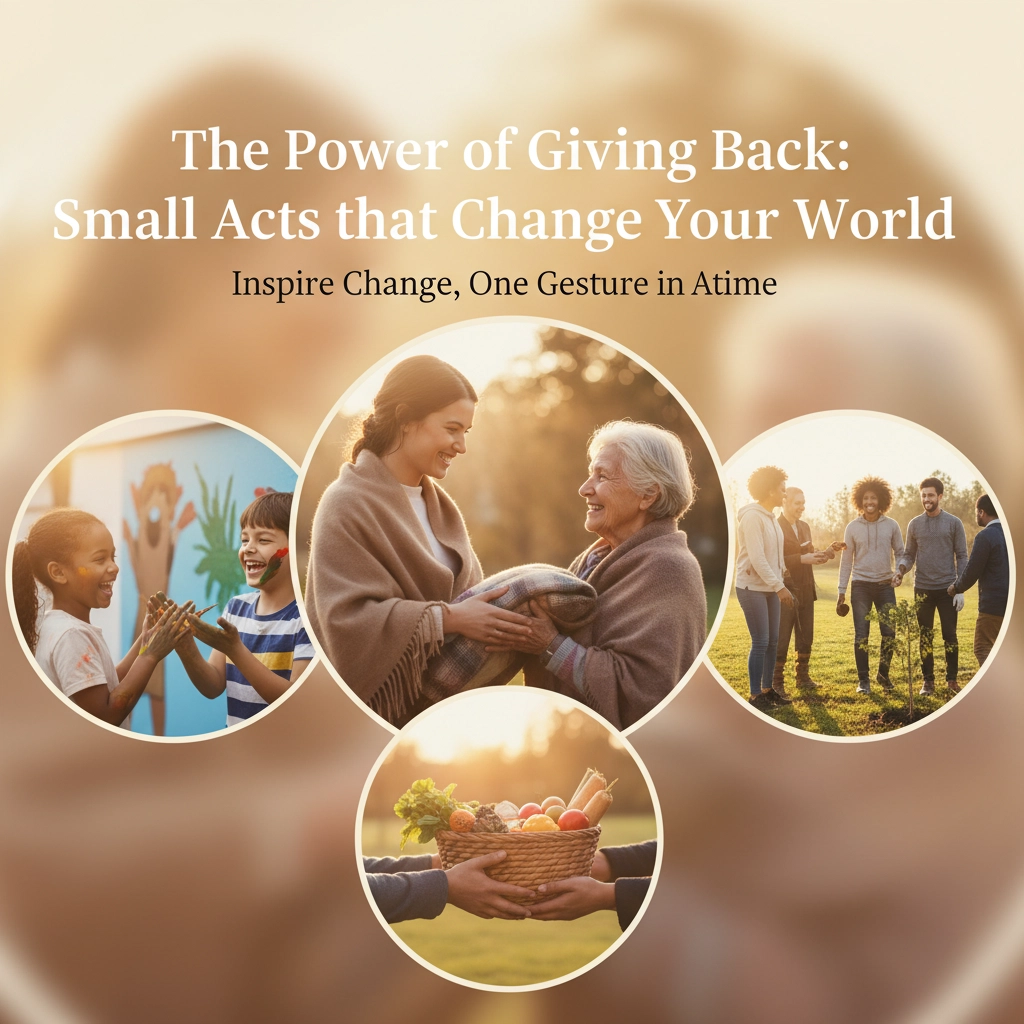 The Power of Giving Back: Small Acts that Change Your World