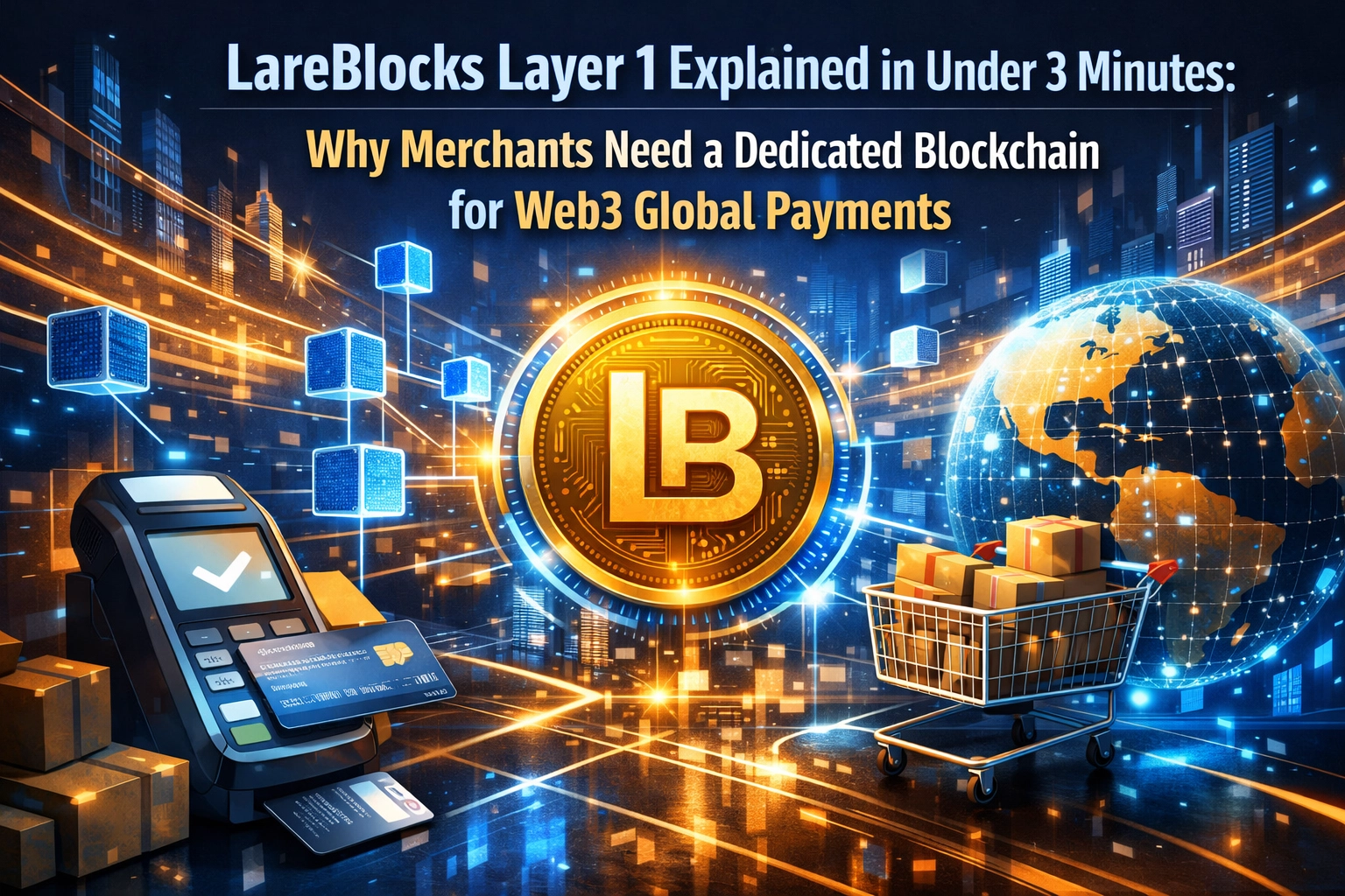 [HERO] LareBlocks Layer 1 Explained in Under 3 Minutes: Why Merchants Need a Dedicated Blockchain for Web3 Global Payments
