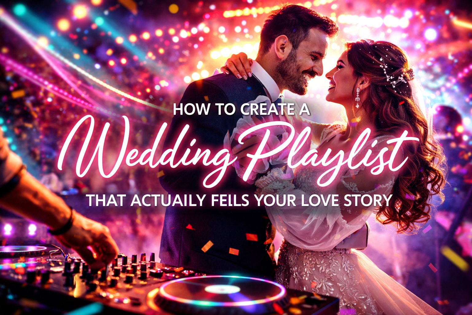 [HERO] How to Create a Wedding Playlist That Actually Tells Your Love Story