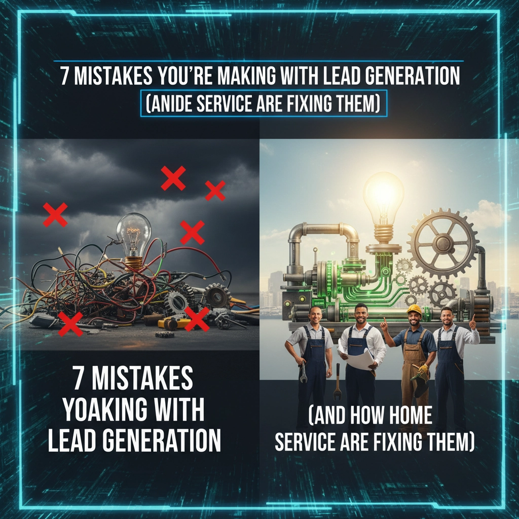 7 Mistakes You’re Making with Lead Generation (And How Home Service Pros Are Fixing Them)