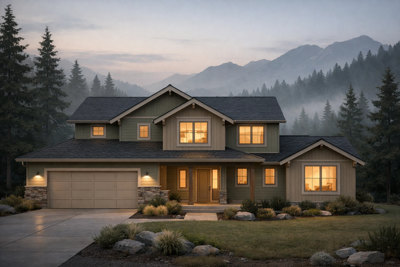Oregon family home protected by estate planning and trust documents