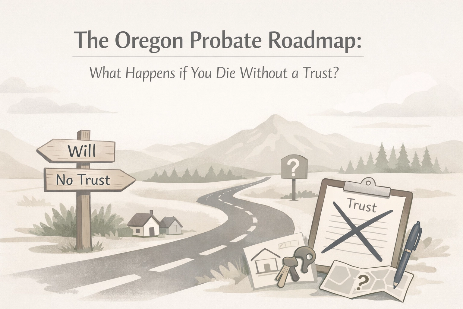 [HERO] The Oregon Probate Roadmap: What Happens if You Die Without a Trust?