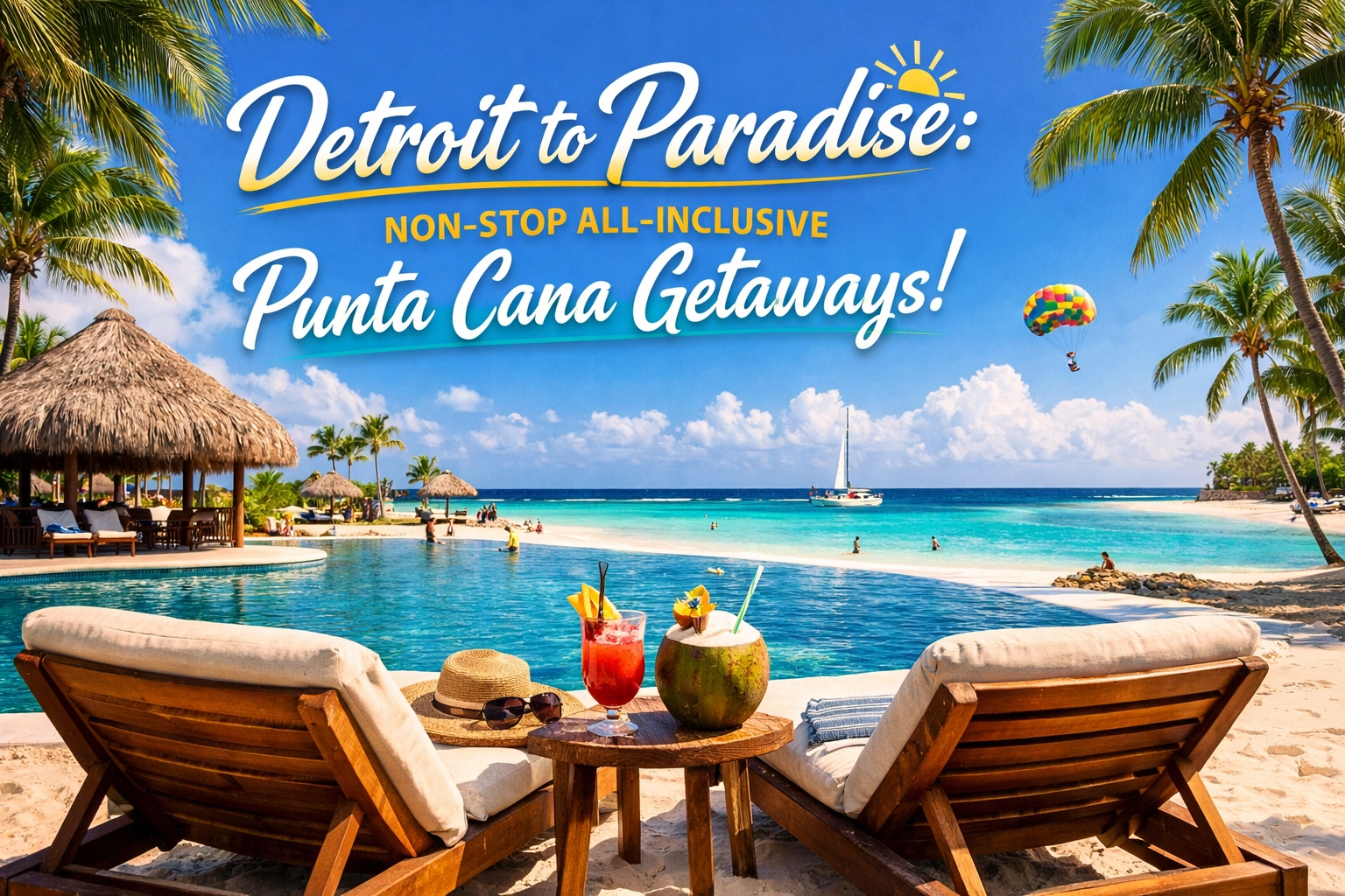 [HERO] Detroit to Paradise: Non-Stop All-Inclusive Punta Cana Getaways!
