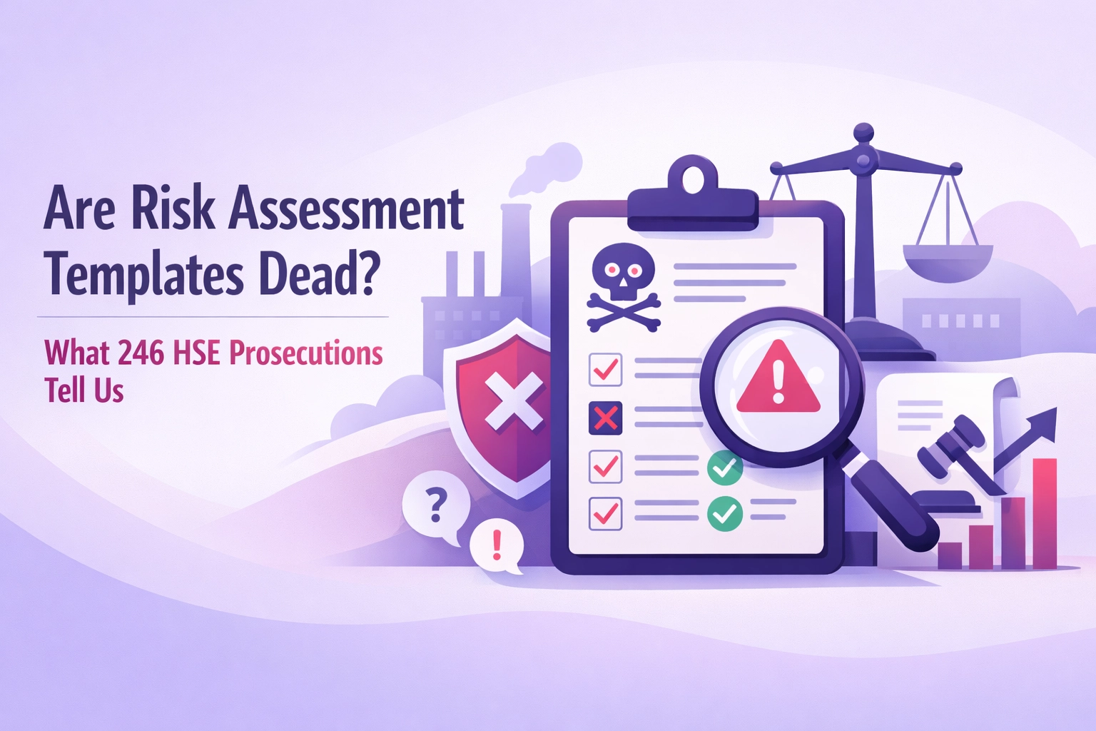 Are Risk Assessment Templates Dead? What 246 HSE Prosecutions Tell Us