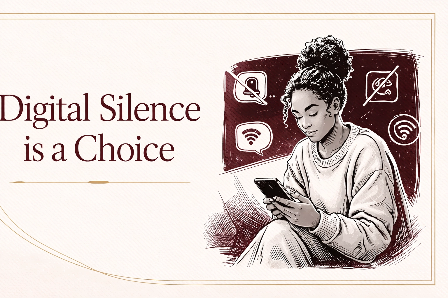 [HERO] Digital Silence is a Choice