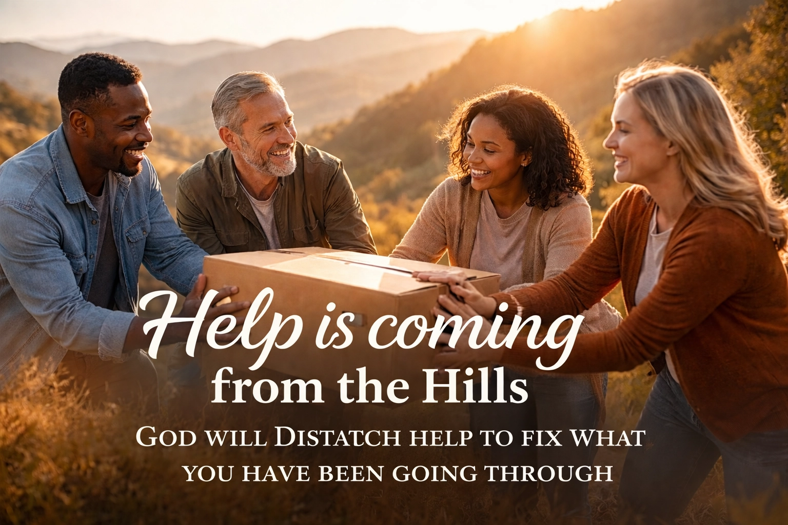 [HERO] Help is coming from the Hills, God will Dispatch help to fix what you have been going through.