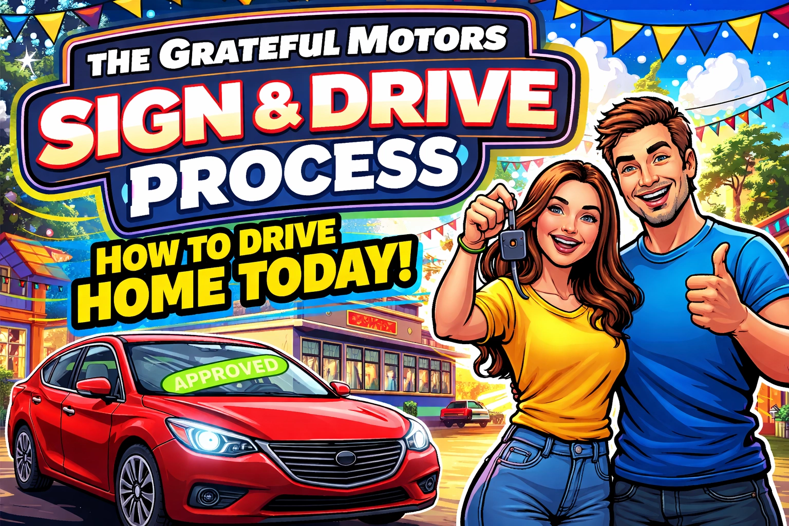 [HERO] The Grateful Motors Sign & Drive Process: How to Drive Home Today!