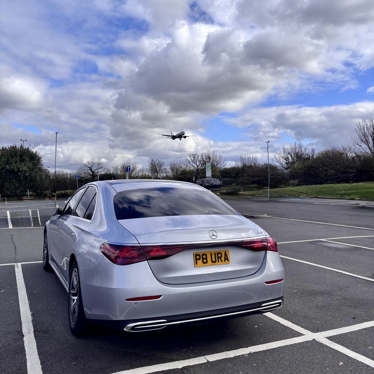 Mercedes-Benz S-Class with Aura Journeys branding