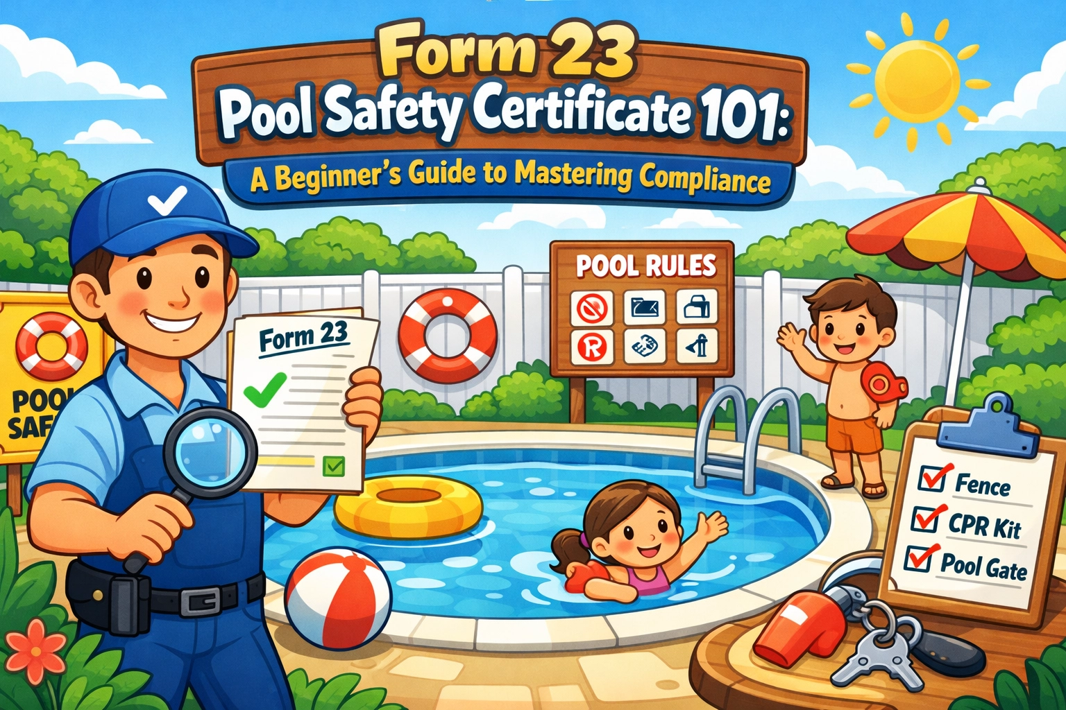 [HERO] Form 23 Pool Safety Certificate 101: A Beginner’s Guide to Mastering Compliance