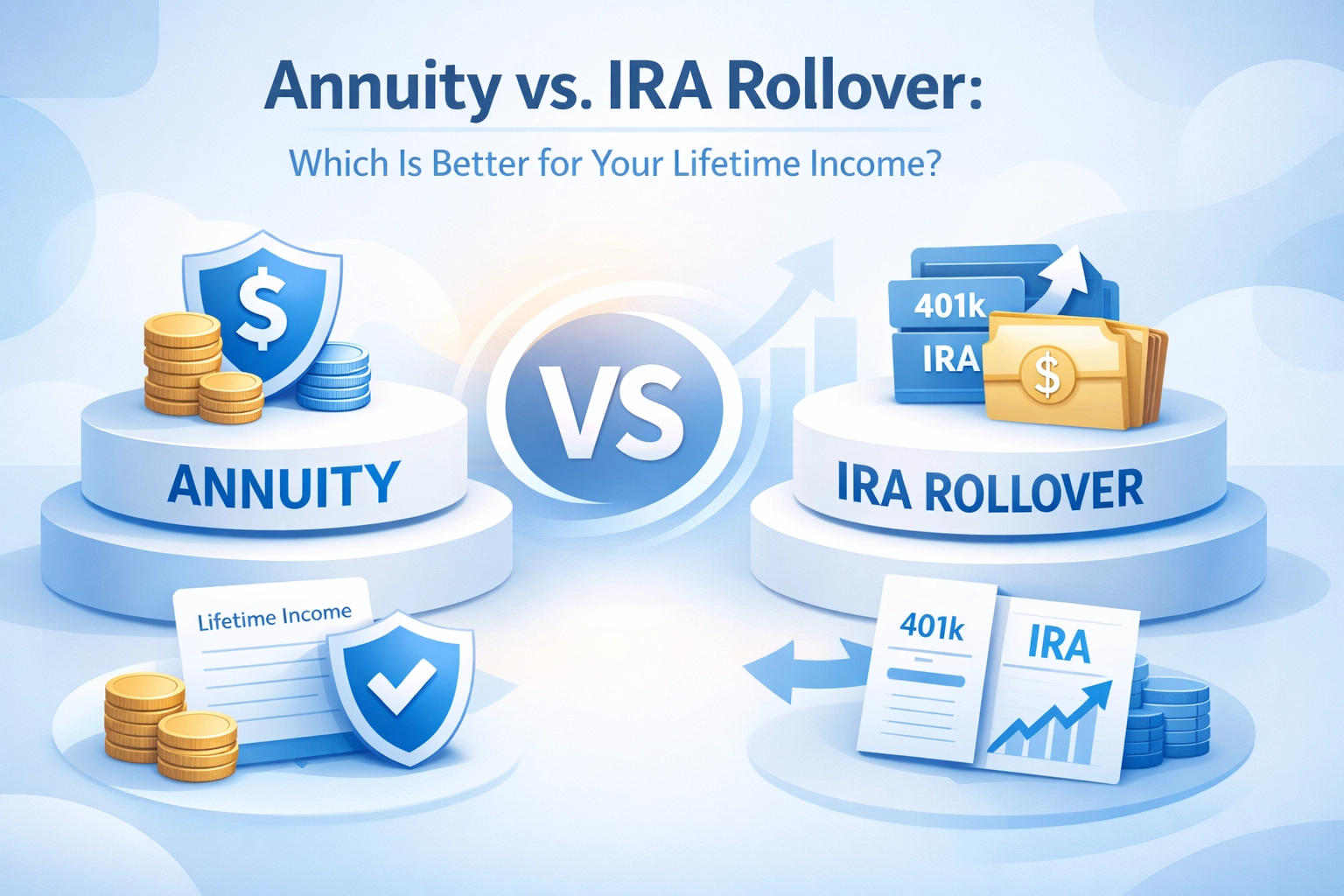 [HERO] Annuity vs. IRA Rollover: Which Is Better for Your Lifetime Income?