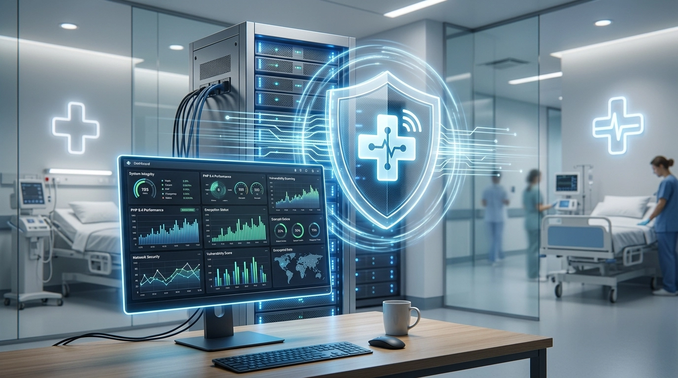 Sécurité et performance PHP 8.4 dans un environnement médical