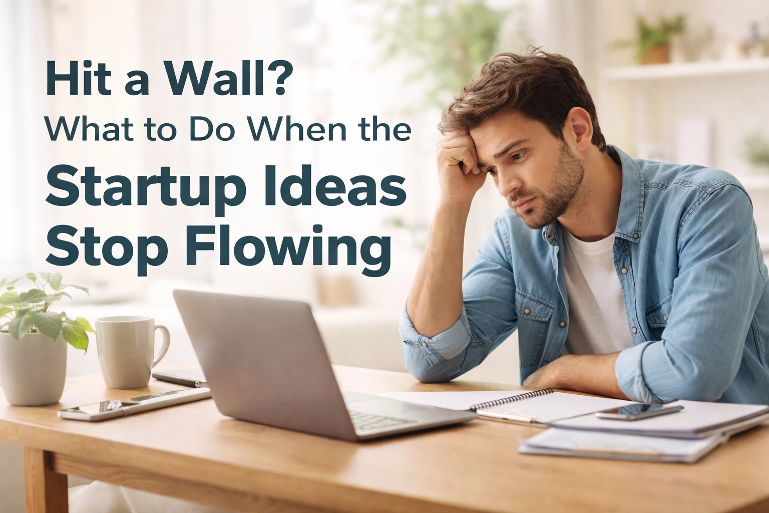 [HERO] Hit a Wall? What to Do When the Startup Ideas Stop Flowing
