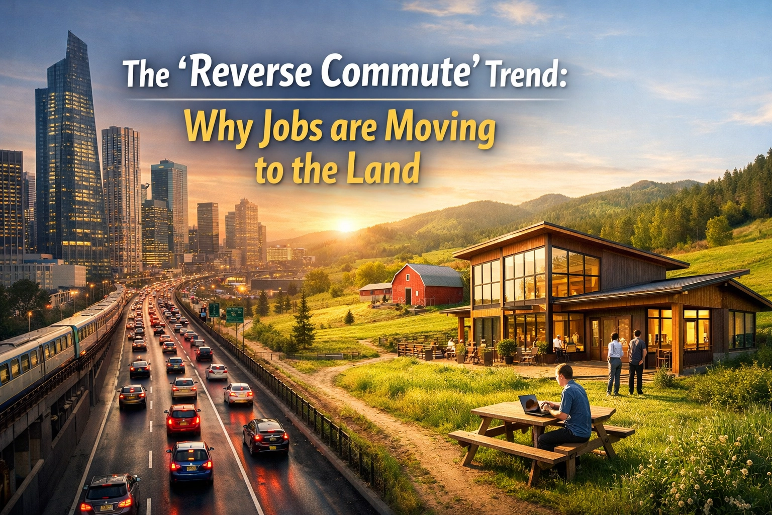 [HERO] The 'Reverse Commute' Trend: Why Jobs are Moving to the Land