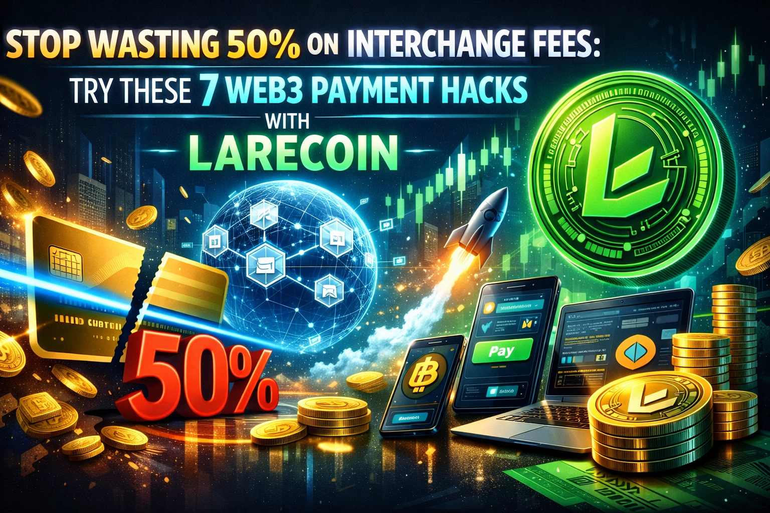 [HERO] Stop Wasting 50% on Interchange Fees: Try These 7 Web3 Payment Hacks with Larecoin