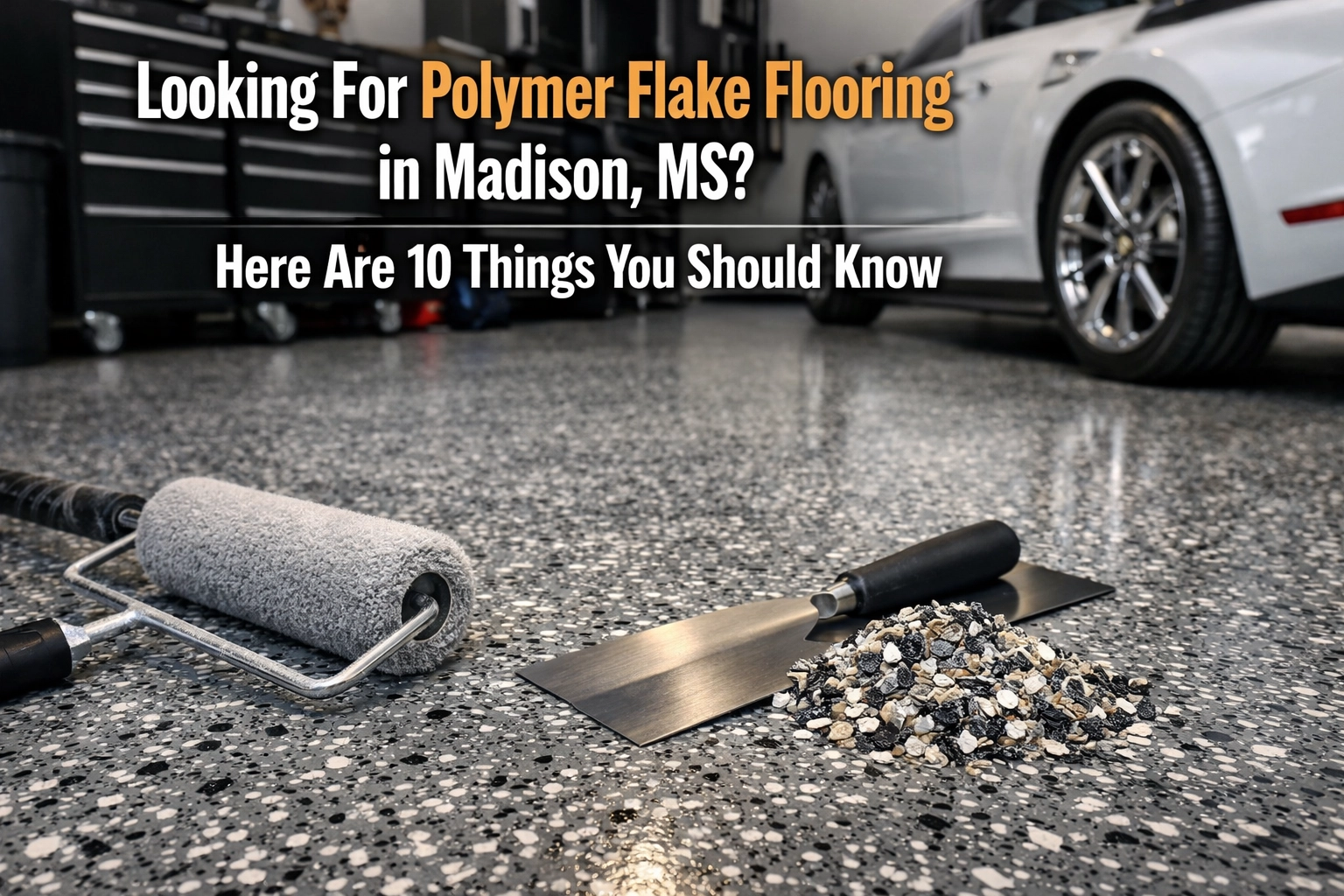 [HERO] Looking For Polymer Flake Flooring in Madison MS? Here Are 10 Things You Should Know