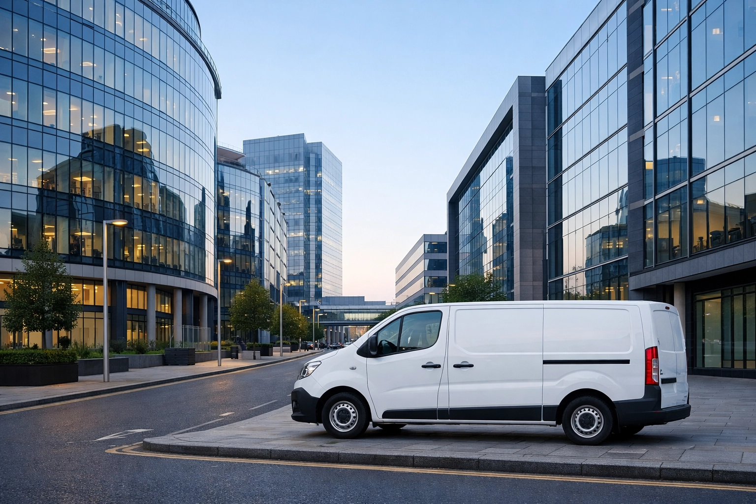 Discreet BD365 cleaning van providing rapid trauma response in Glasgow and Edinburgh.