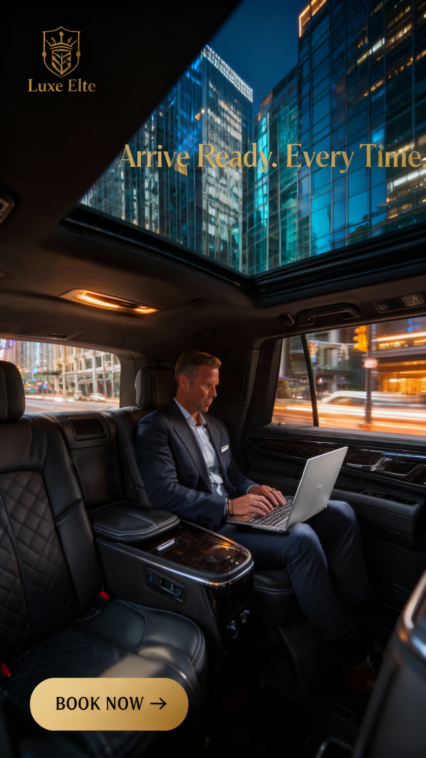 Executive Rides in Luxe Elite's Luxury Vehicle