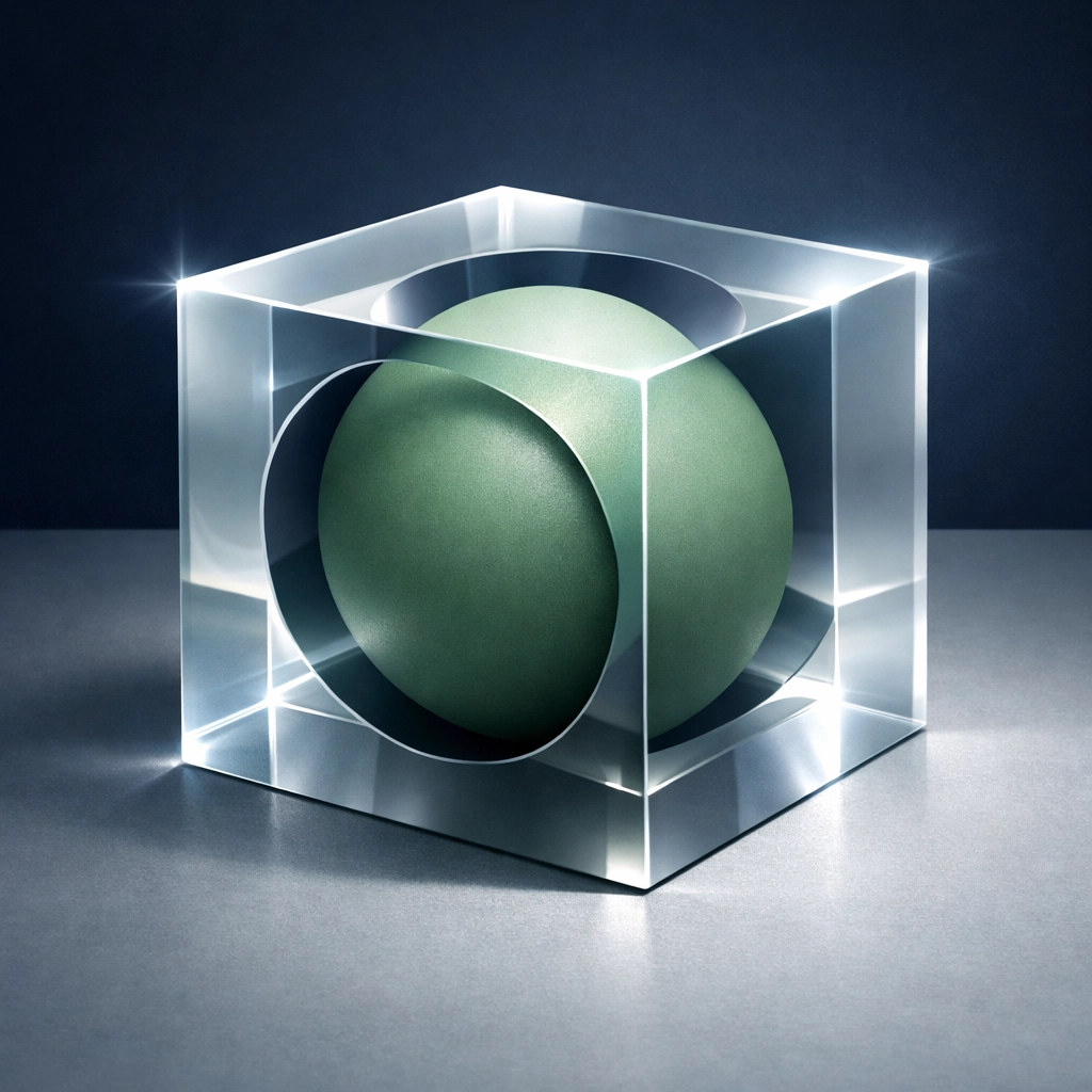 Interlocking shapes representing integrated IT risk management and cybersecurity consulting strategies.