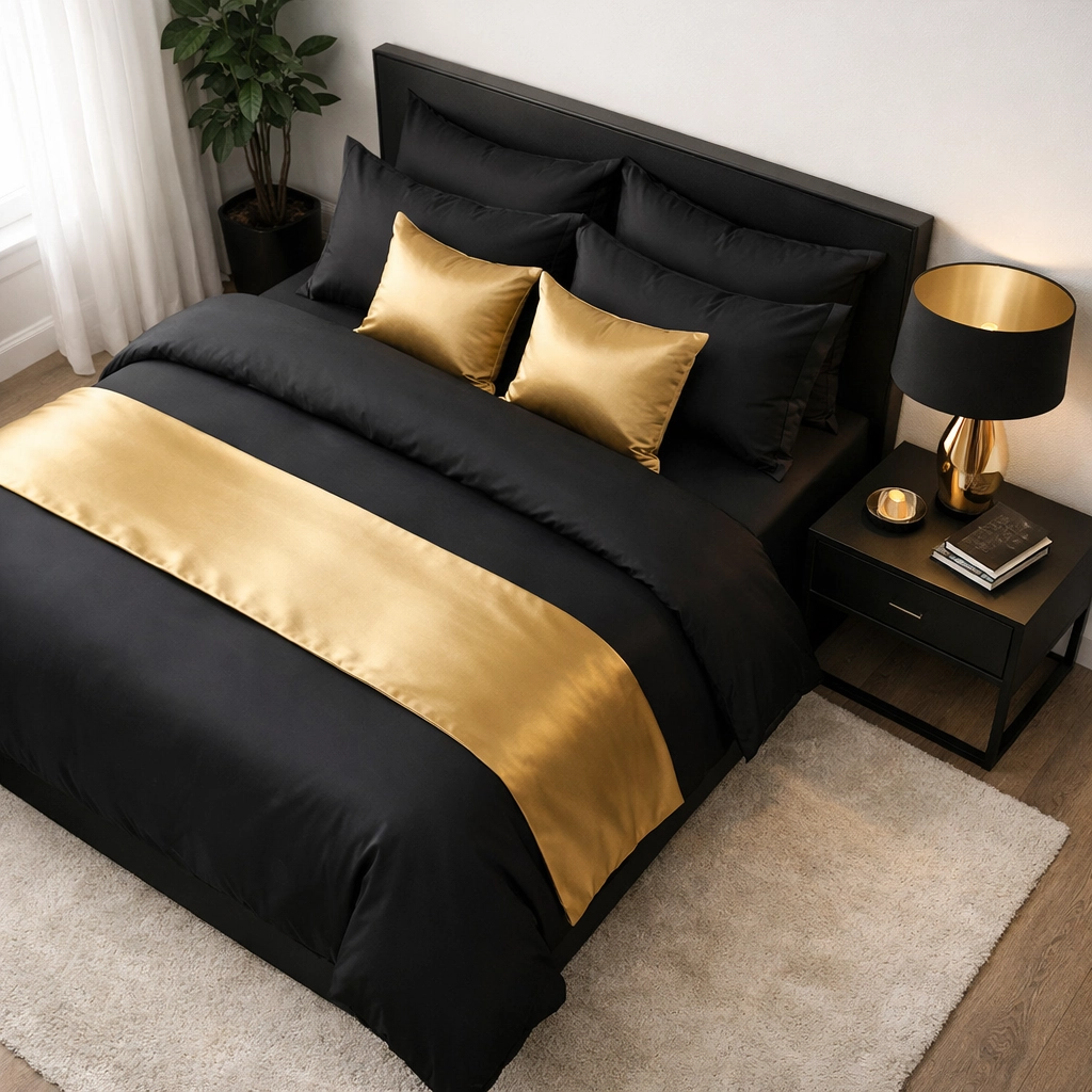 Professionally prepared master bedroom reflecting high standards for property check-in reports.