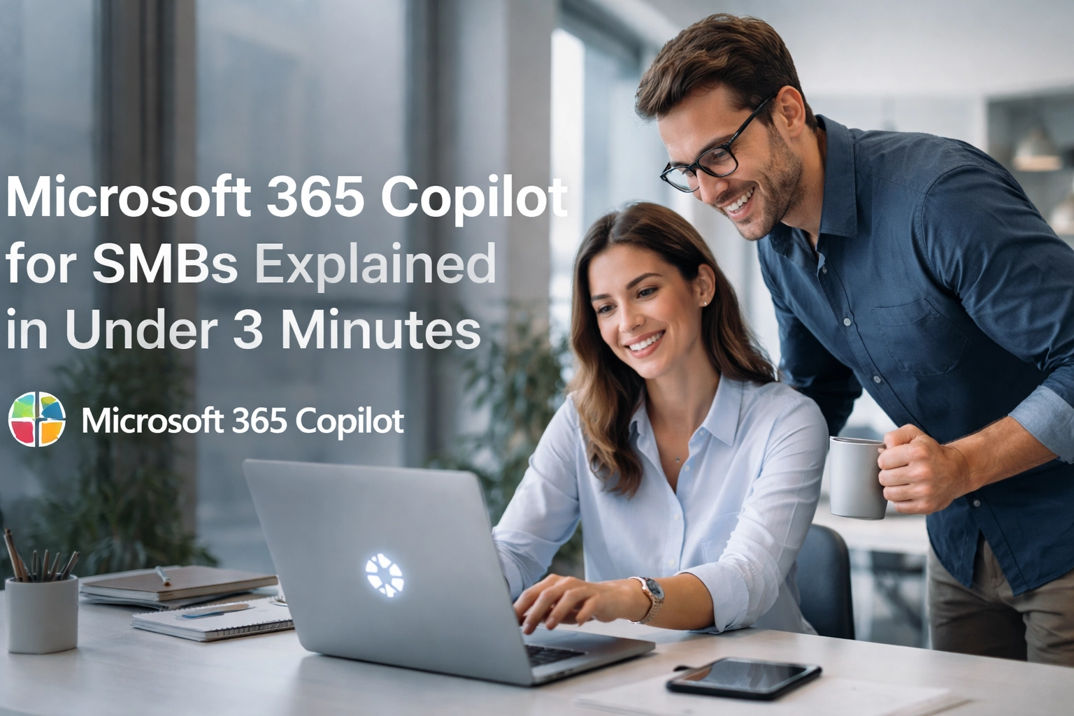 [HERO] Microsoft 365 Copilot for SMBs Explained in Under 3 Minutes