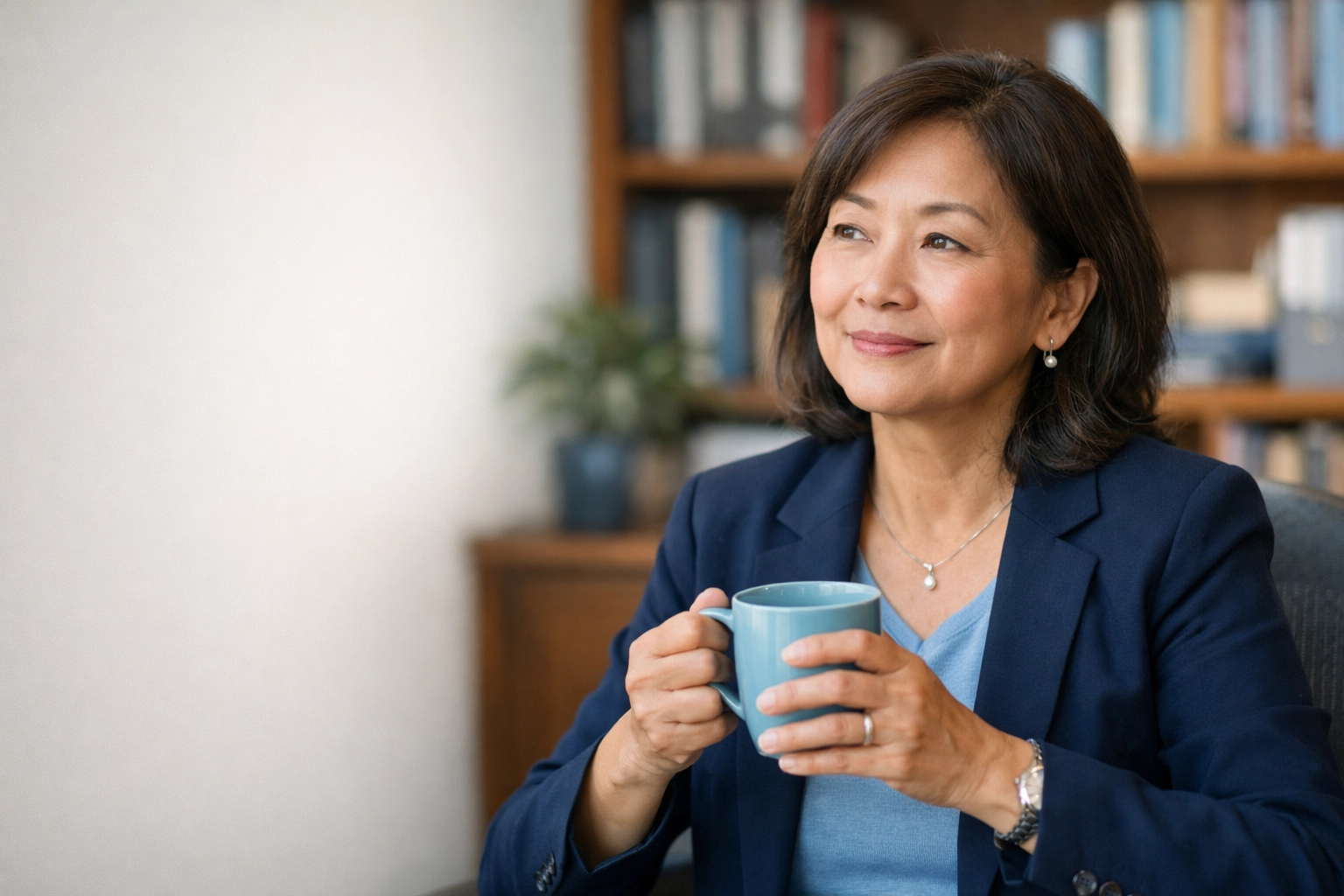 Nonprofit Executive Director planning a successful grant cycle and financial strategy.