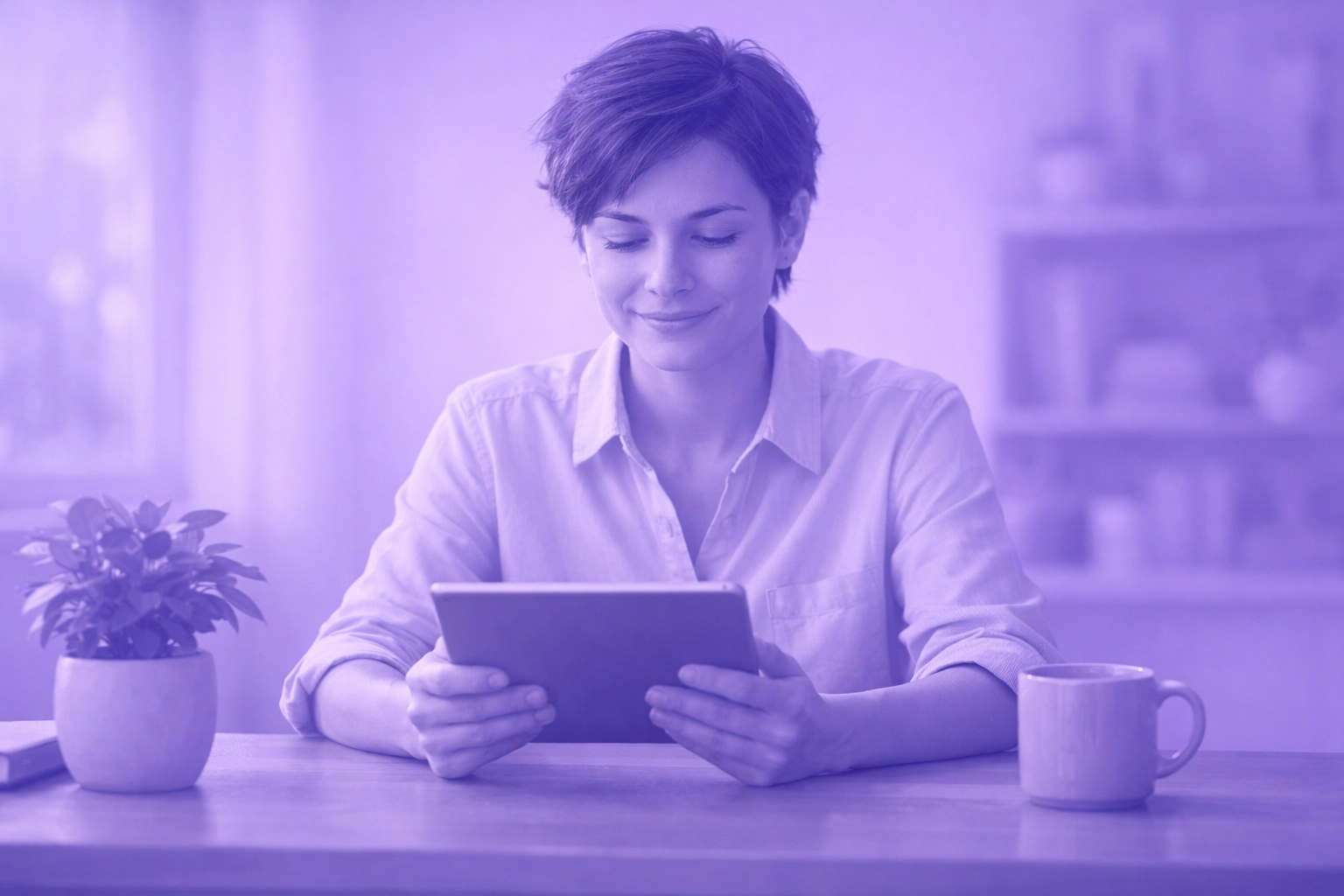 Professional reviewing 2025 payday loan Canada interest rate rules on a digital tablet at home.