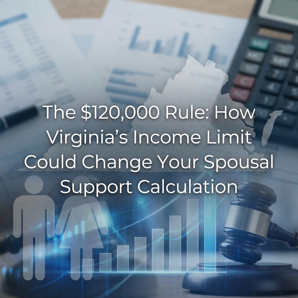 The $120,000 Rule: How Virginia's Income Limit Could Change Your Spousal Support Calculation