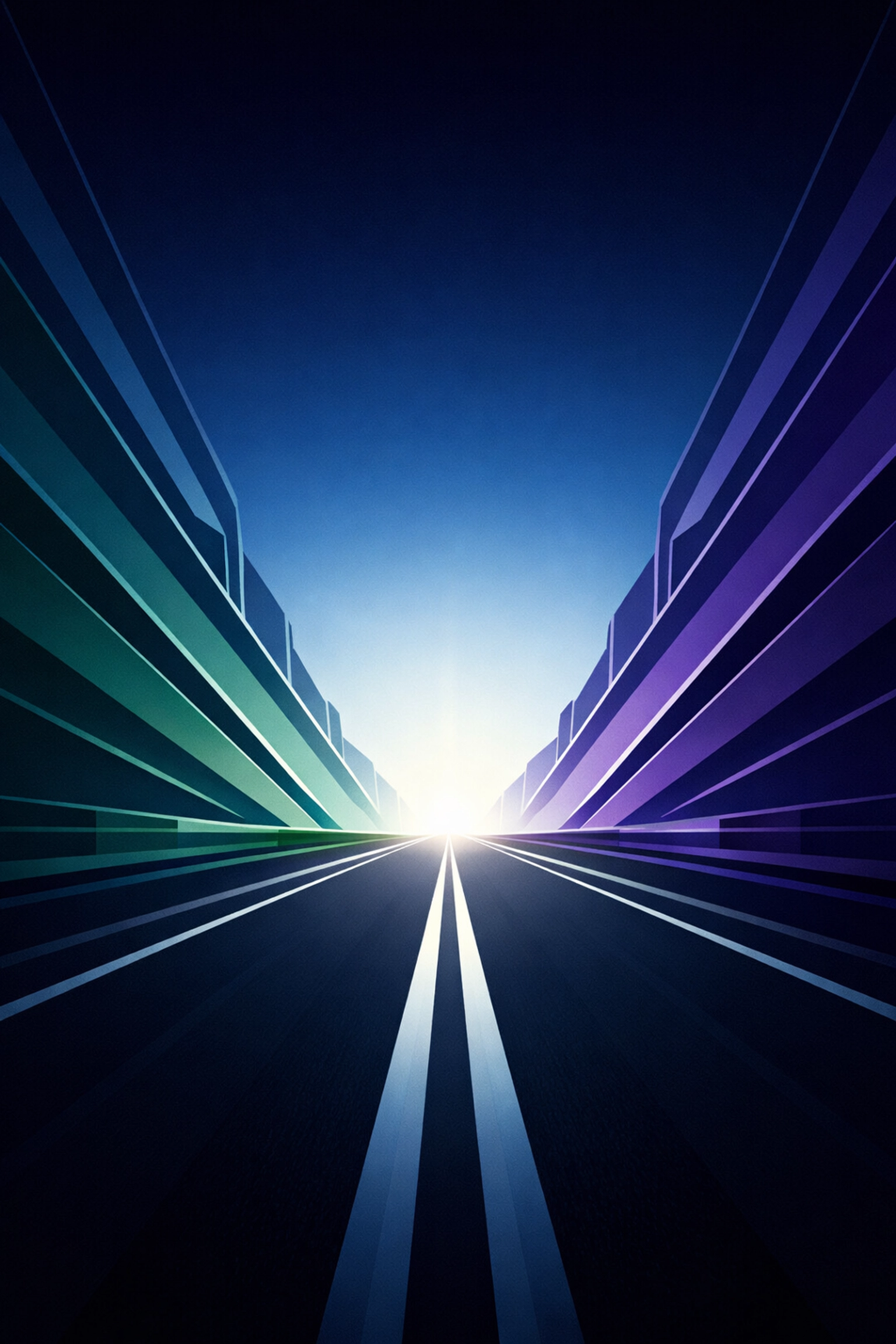 Forward-looking view of an open highway representing the growth of logistics recruitment in the North West.