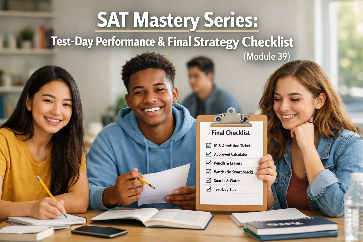 [HERO] SAT Mastery Series: Test-Day Performance & Final Strategy Checklist (Module 39)