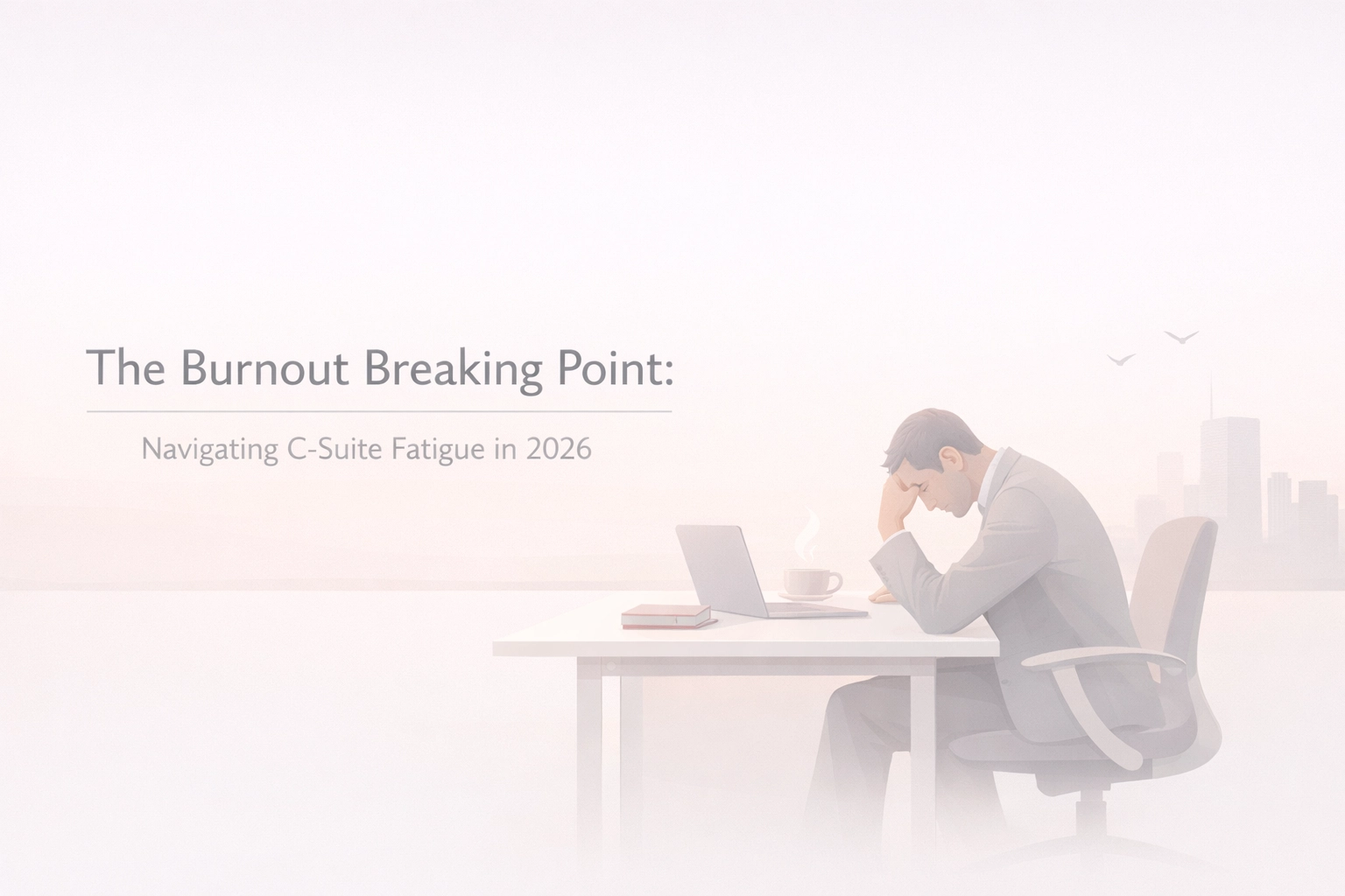 [HERO] The Burnout Breaking Point: Navigating C-Suite Fatigue in 2026