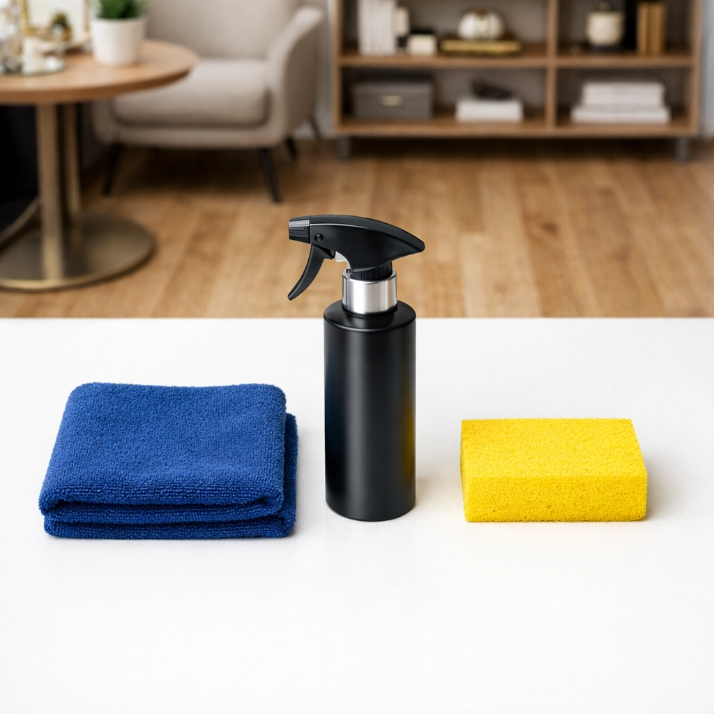 Professional janitorial supplies used by The Cleaning Ninjas Inc for meticulous Norwood cleaning.