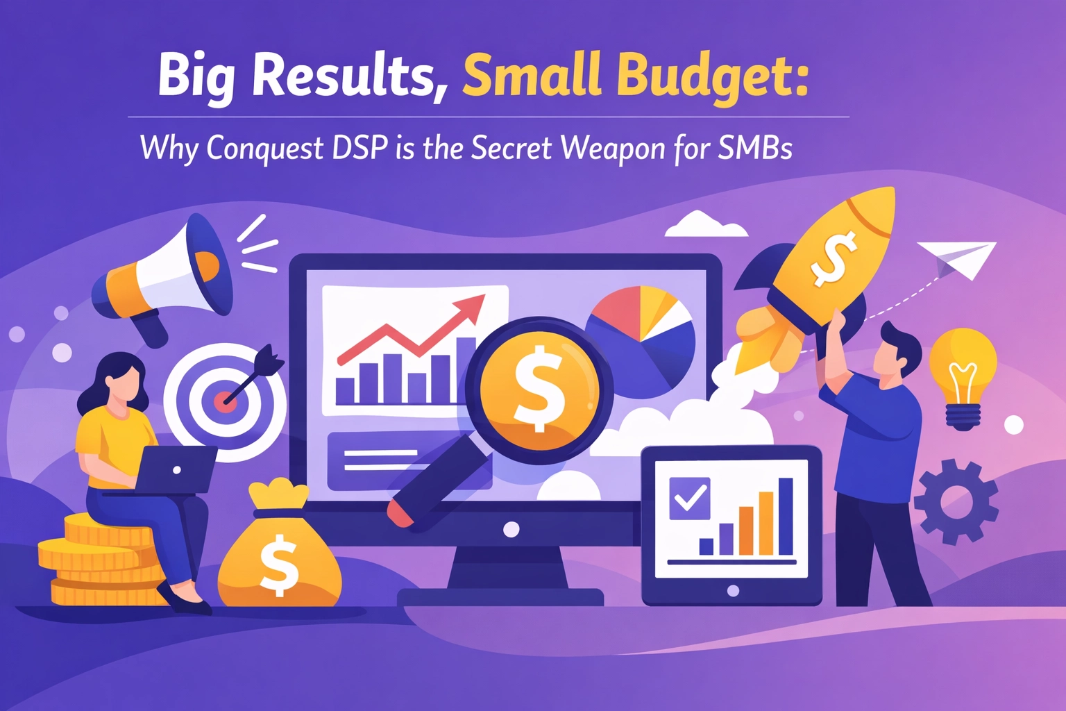 [HERO] Big Results, Small Budget: Why Conquest DSP is the Secret Weapon for SMBs
