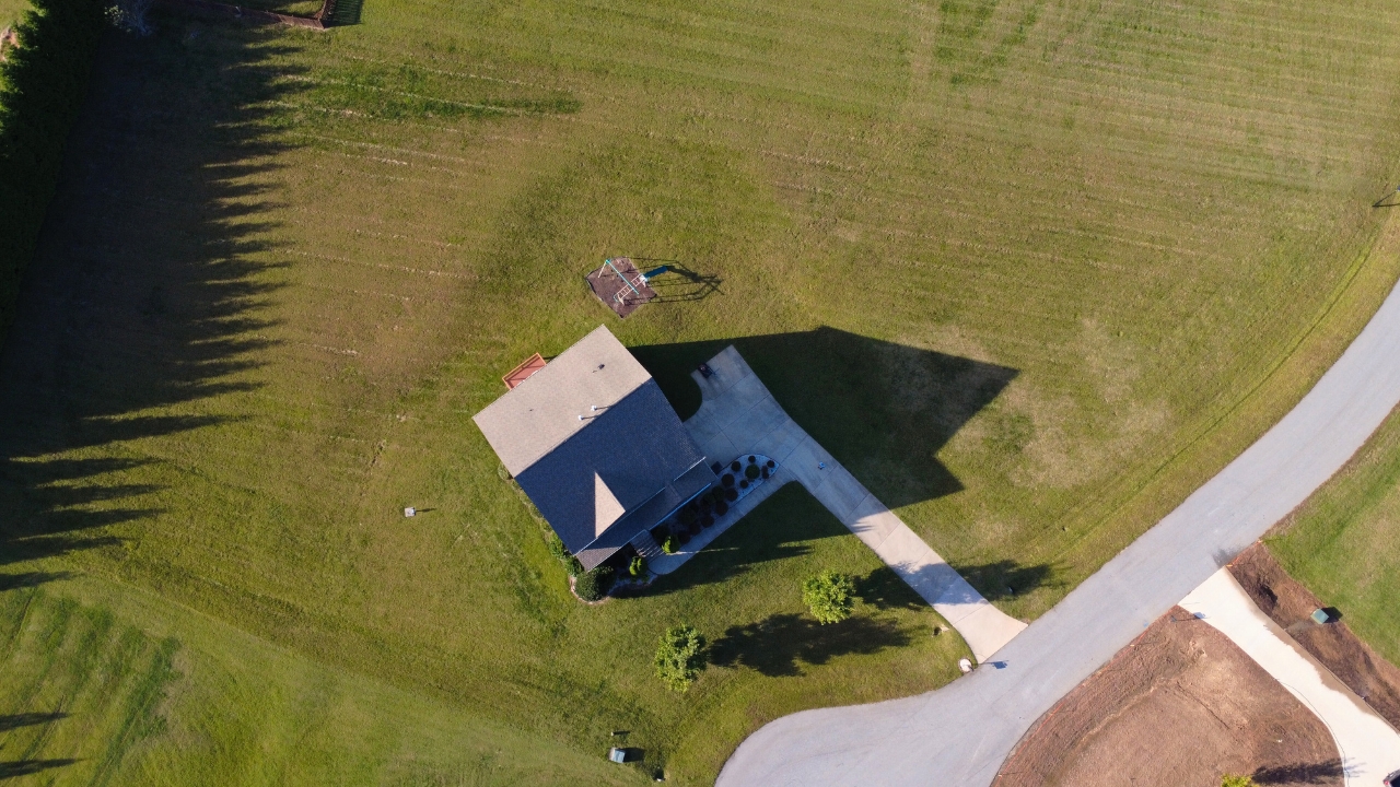 Aerial View of Triad NC Single-Family Home Aerial View of Triad NC Single-Family Home