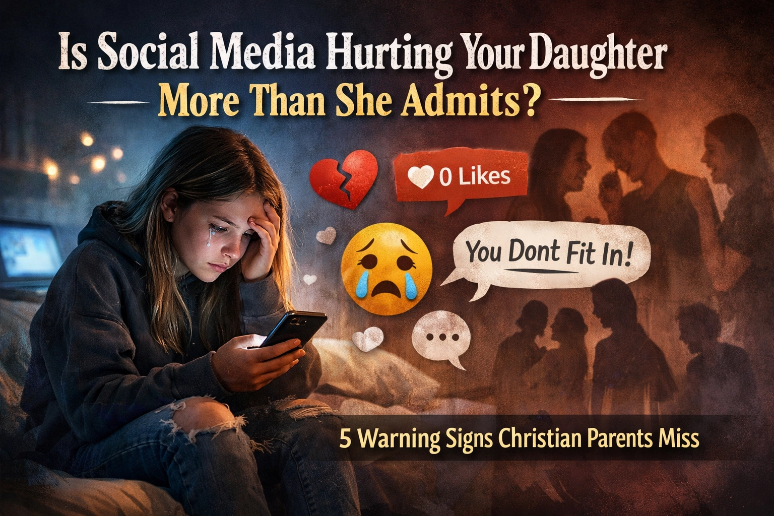 [HERO] Is Social Media Hurting Your Daughter More Than She Admits? 5 Warning Signs Christian Parents Miss