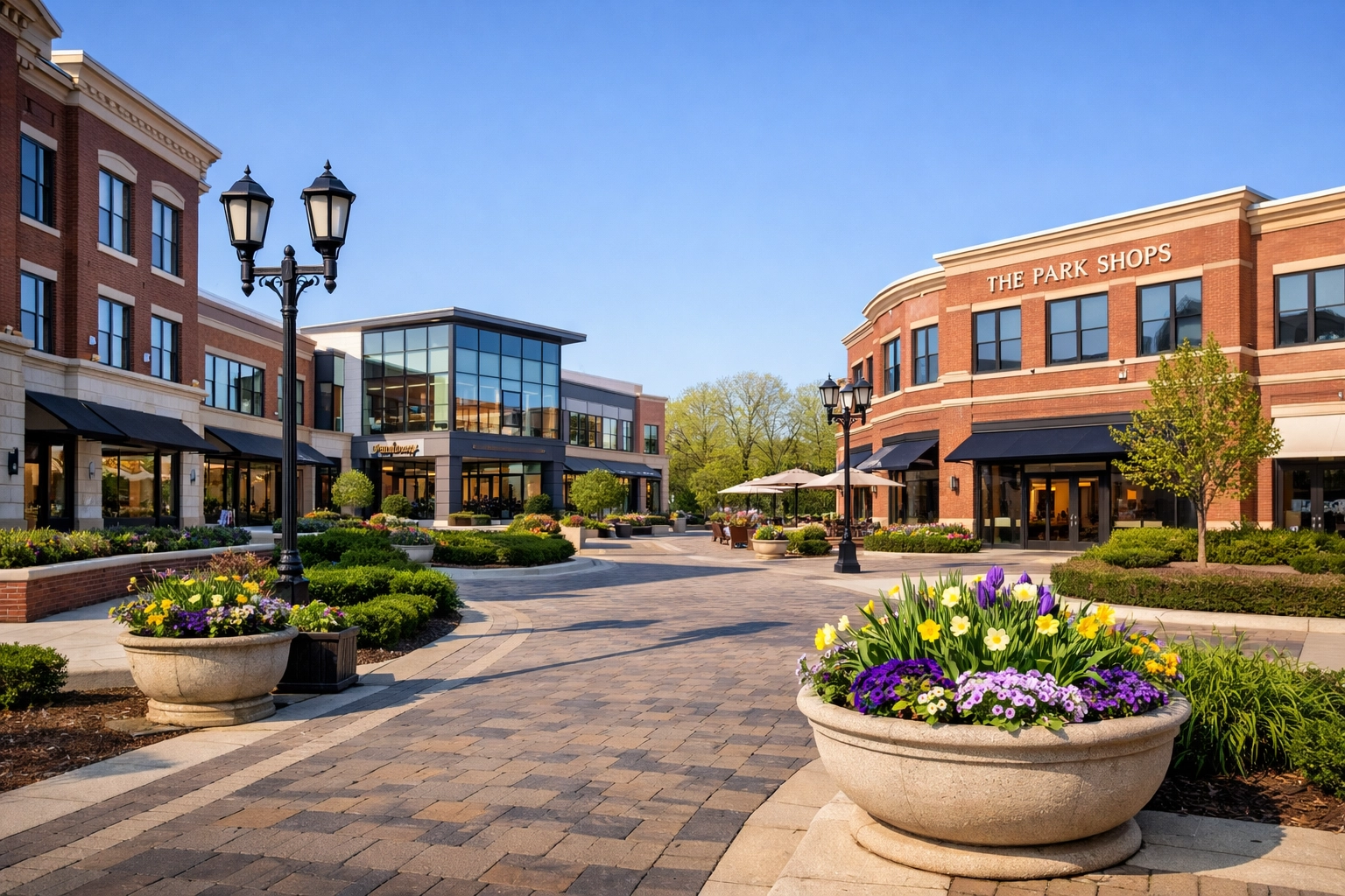Mixed-use suburban development illustrating the economic strength of the Chicago real estate market in 2026.
