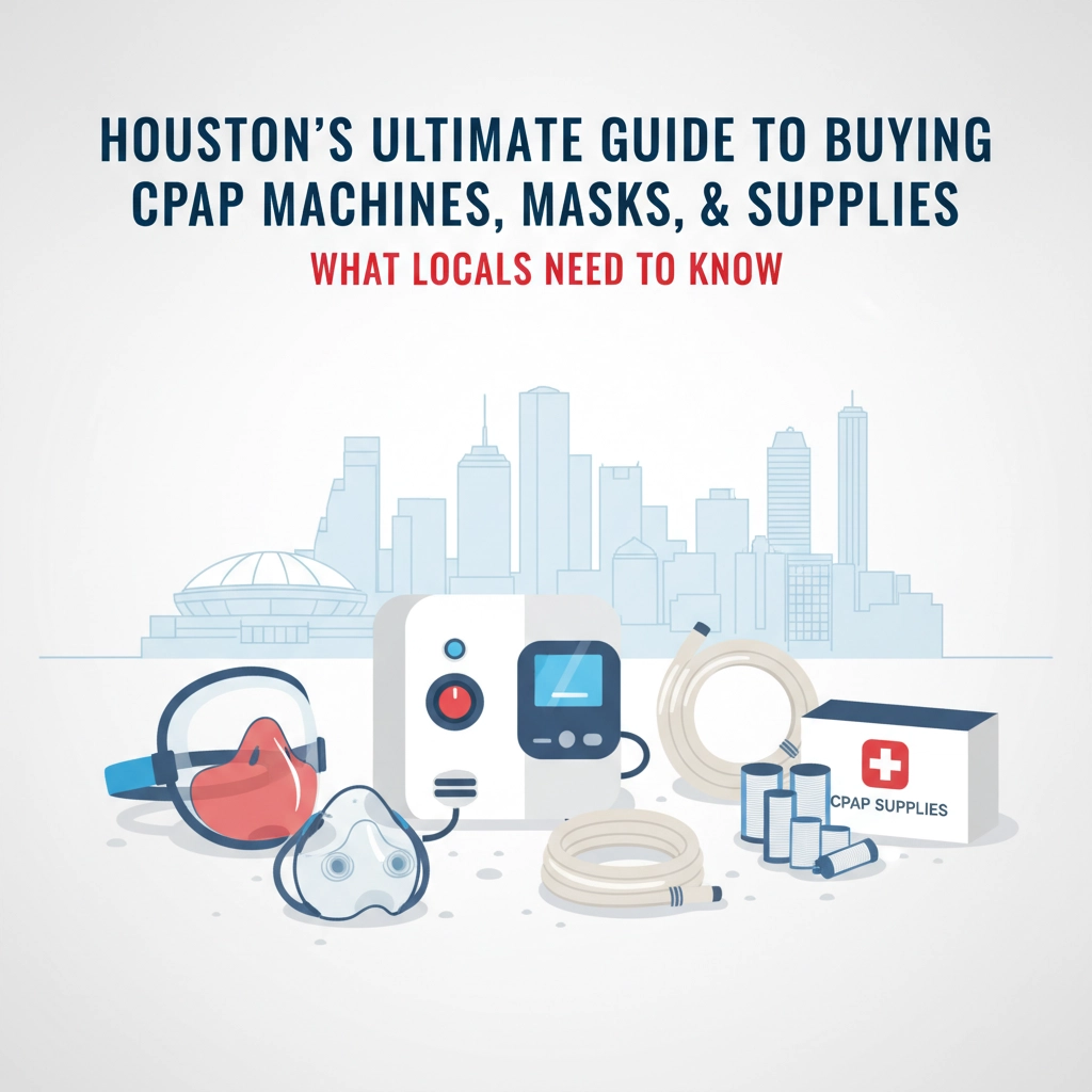 Houston's Ultimate Guide to Buying CPAP Machines, Masks, and Supplies: What Locals Need to Know