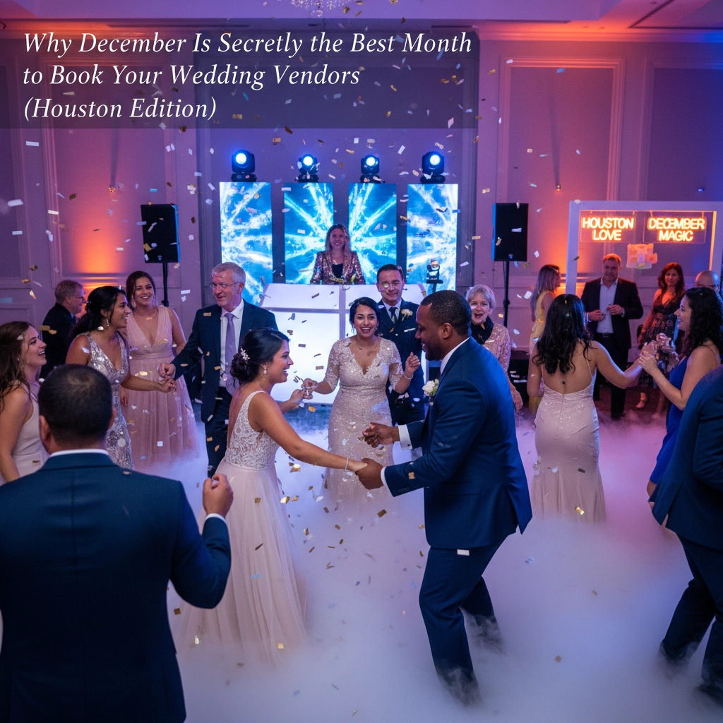 Why December Is Secretly the Best Month to Book Your Wedding Vendors (Houston Edition)